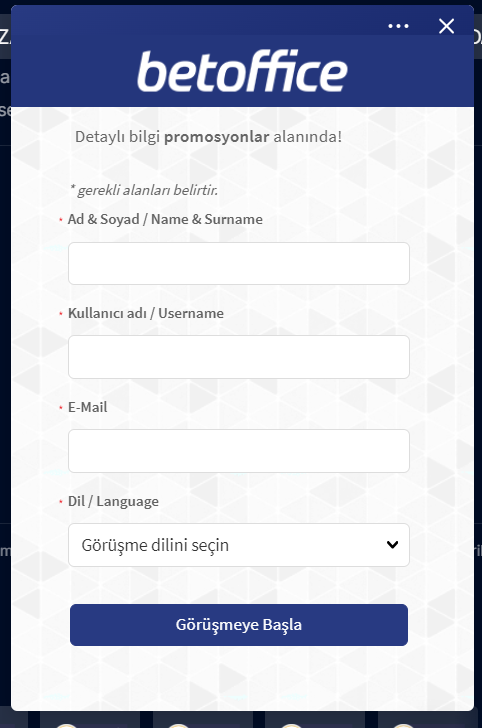 betoffice canlı destek hattı